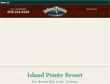 Tablet Screenshot of islandpointeresort.com